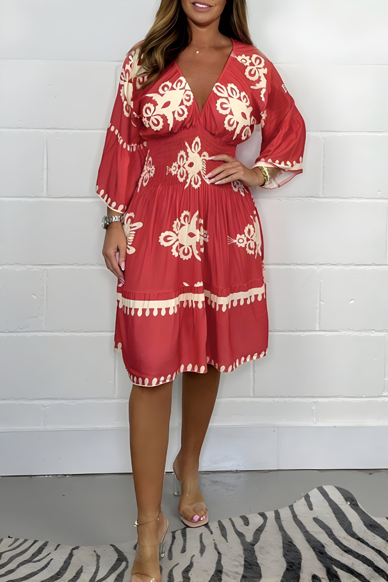 Luna | Flattering Knee Length Dress