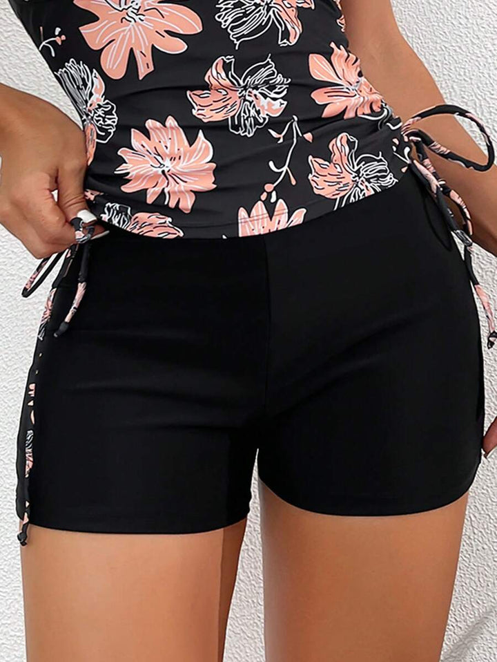 Lushie | Floral Print Tankini Top