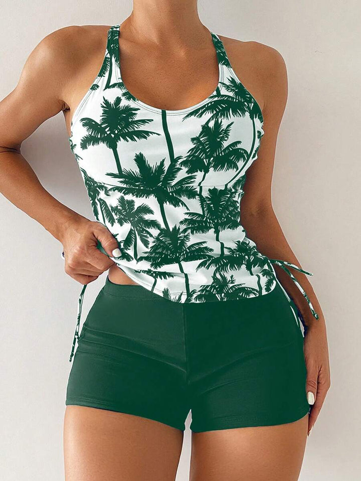 Tropique | Palm Tree Tankini Set