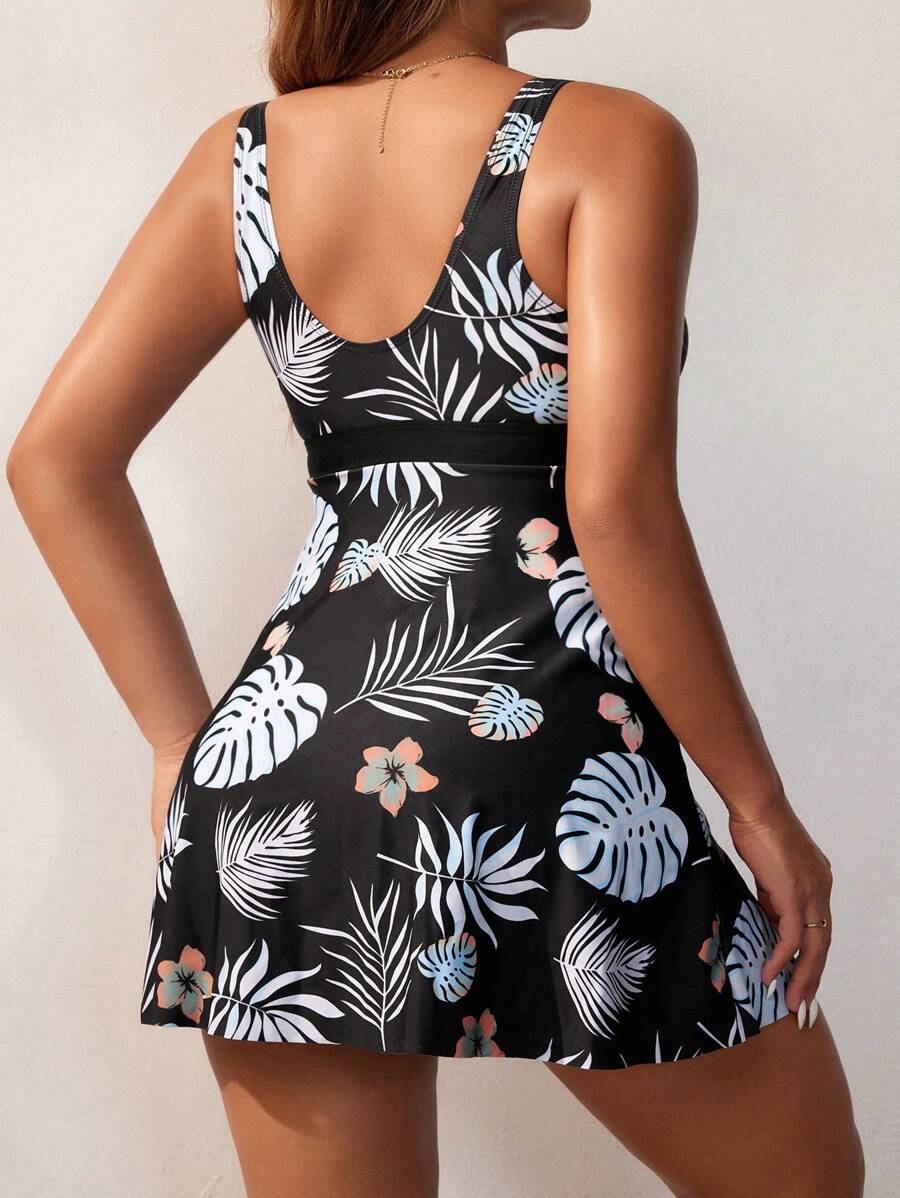 Kaimana | Tropical Print Tankini Set