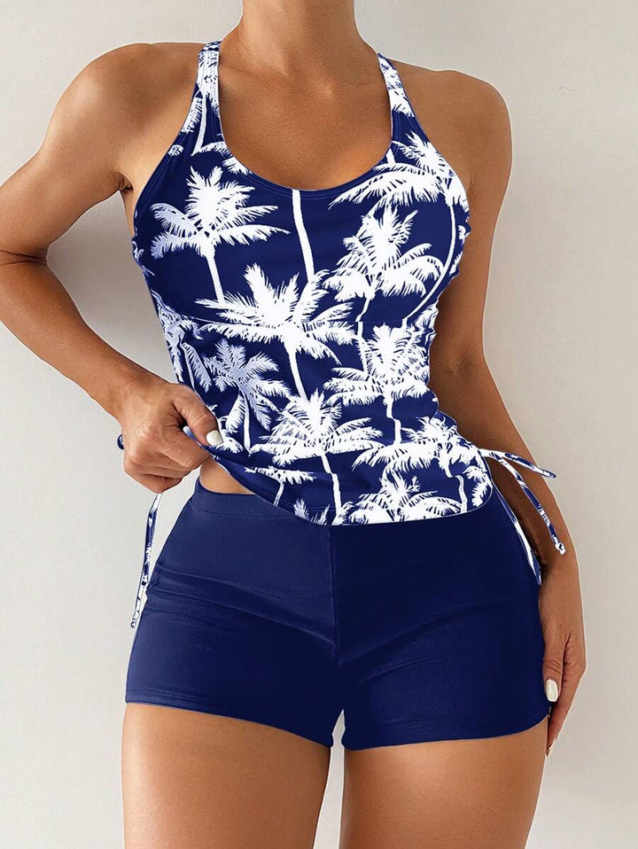 Tropique | Palm Tree Tankini Set