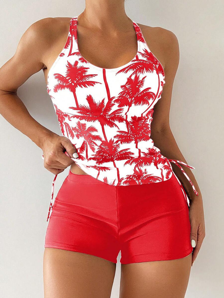 Tropique | Palm Tree Tankini Set
