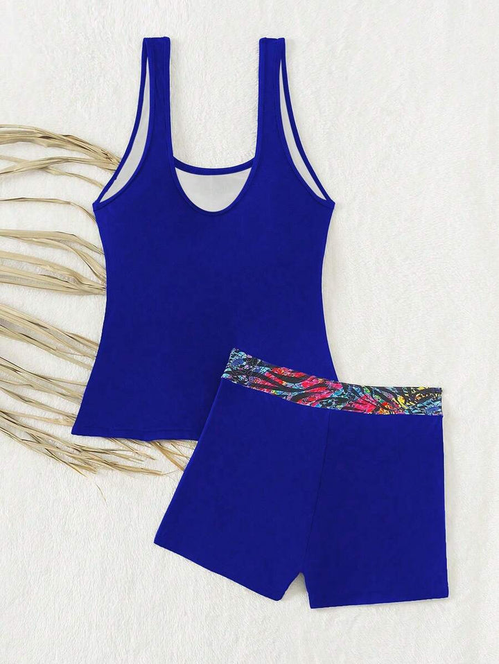 Lush | Floral Two-Piece Swim Set