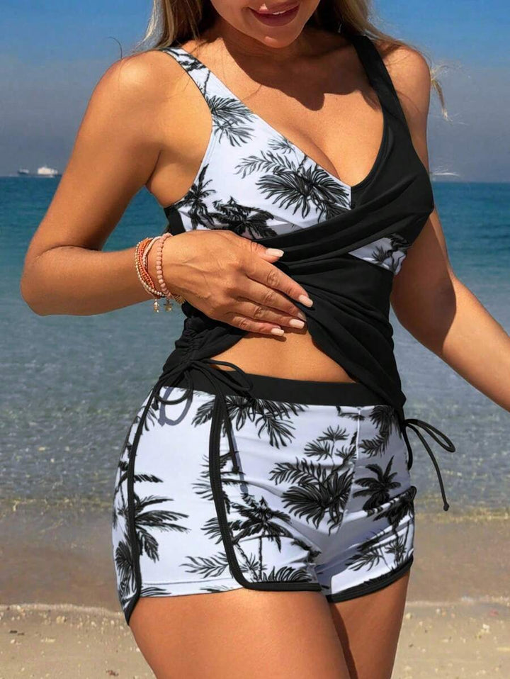 Breeze | Tropical Print Bikini Set