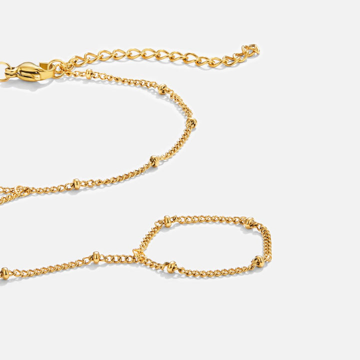 Luxe | Elegant Hand Chain Bracelet