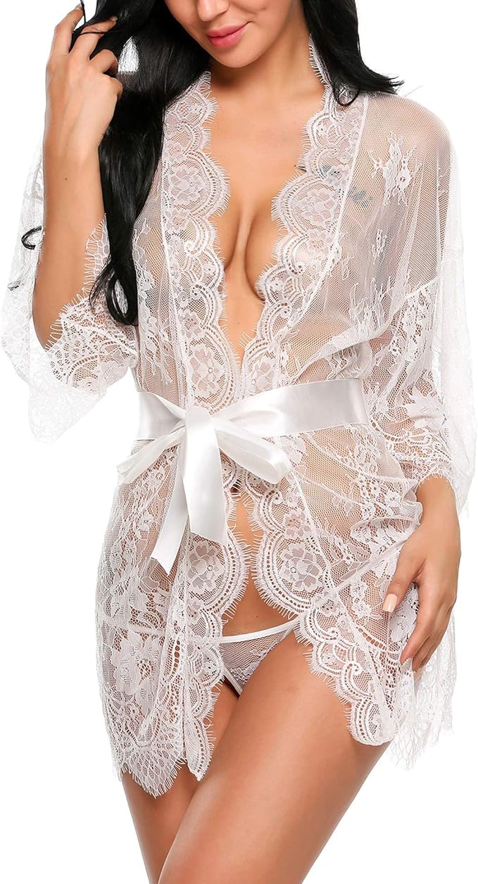 Zara | Chic Kimono Babydoll Set