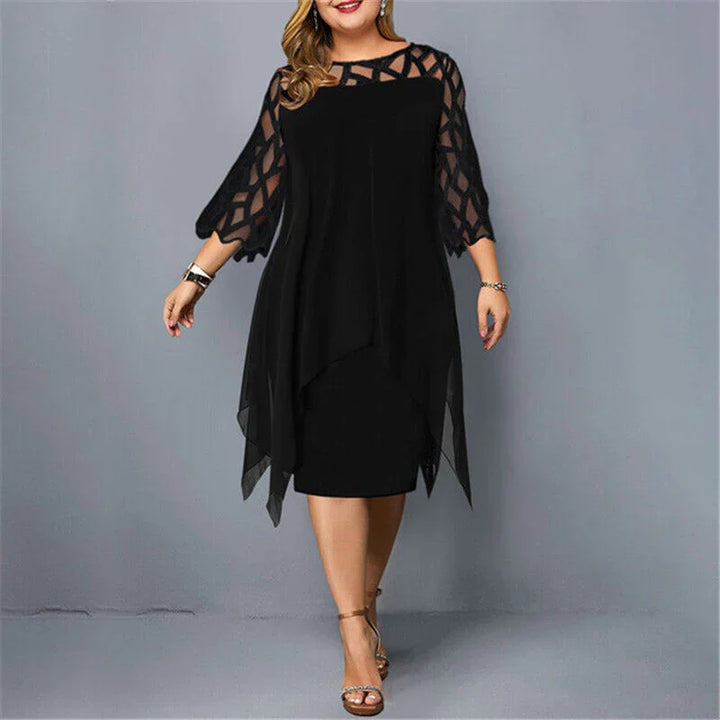Bella | Chic Plus Size Midi Dress