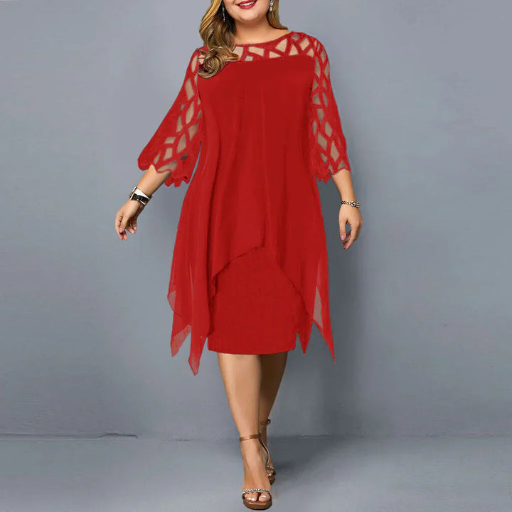 Bella | Chic Plus Size Midi Dress