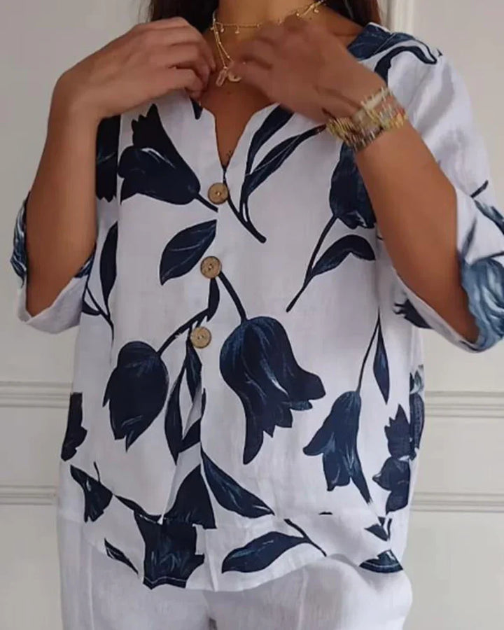 Flora | Effortless Floral Shirt