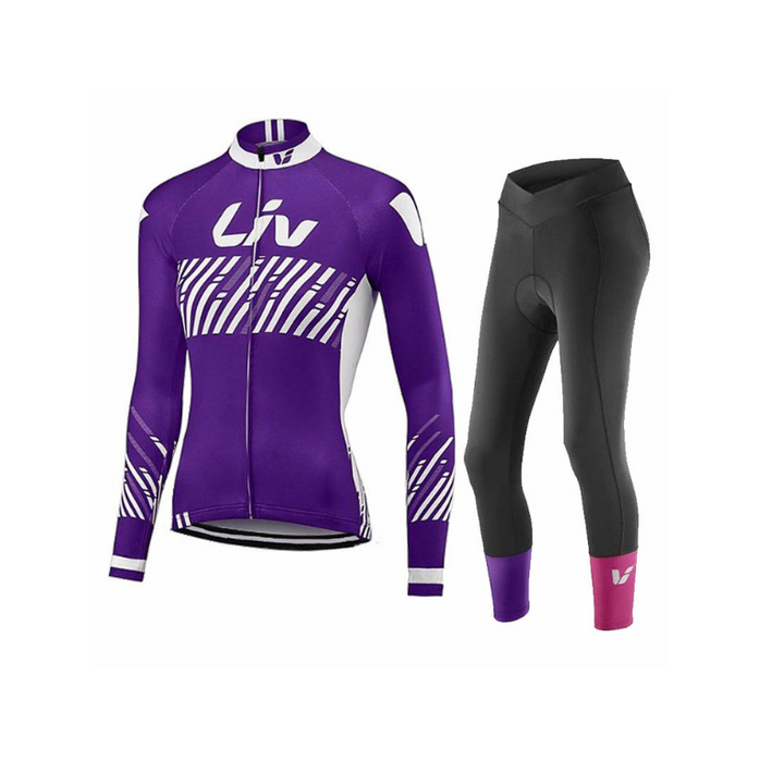 LIV 2K24 – PRO Ensemble de cyclisme d'hiver pour femmes