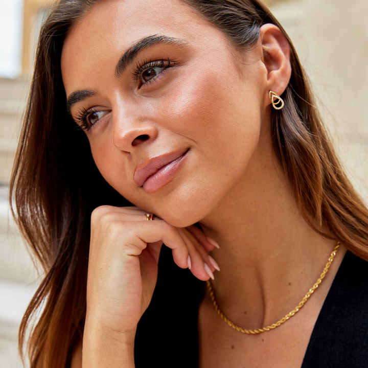 Luna | Elegant Teardrop Earrings