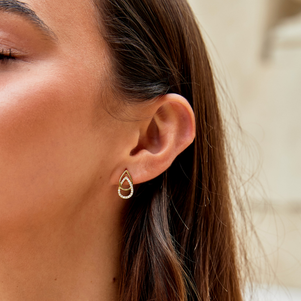 Luna | Elegant Teardrop Earrings