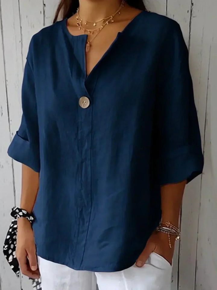 Mira | Effortless V-Neck Blouse