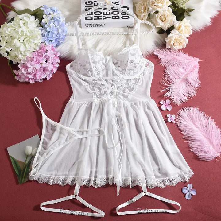 Luxe | Sensual Lace Pyjama Set