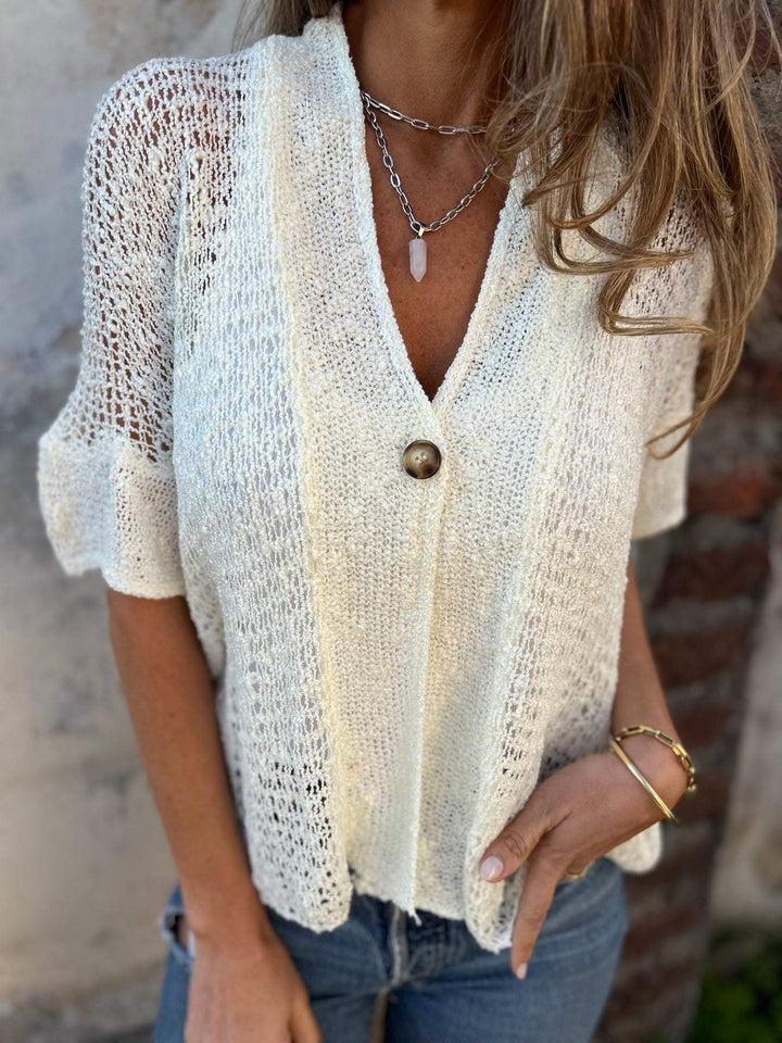 Mira | Chic Textured Blouse