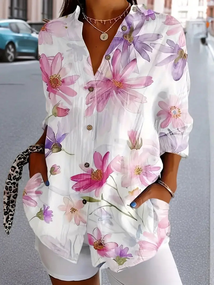 Cayla | Chic Floral Blouse