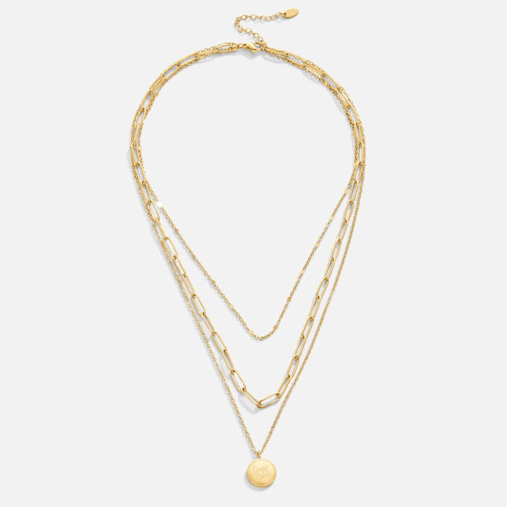 Jade | Coin Layered Necklace