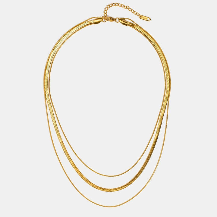 Glimmer | Elegant Gold Layered Necklace