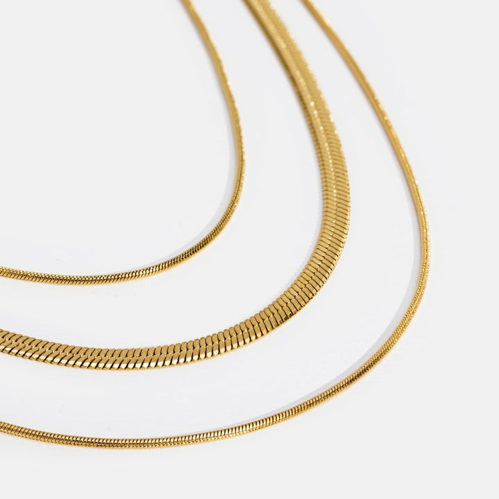 Glimmer | Elegant Gold Layered Necklace