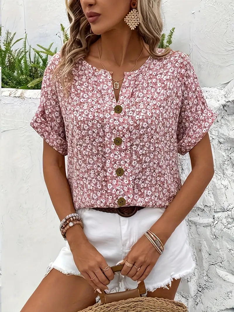 Flora | Stylish Floral Blouse
