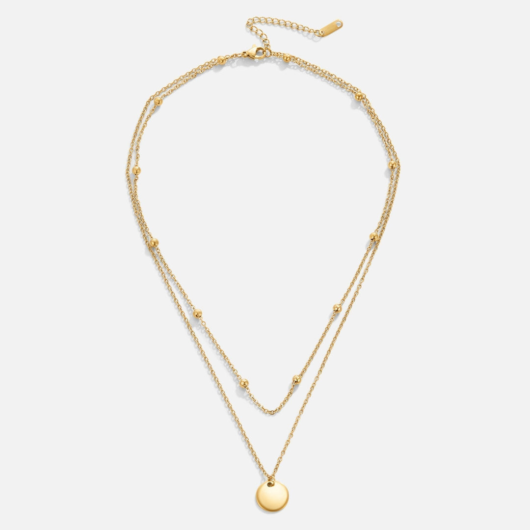 Luxe | Layered Disc Necklace