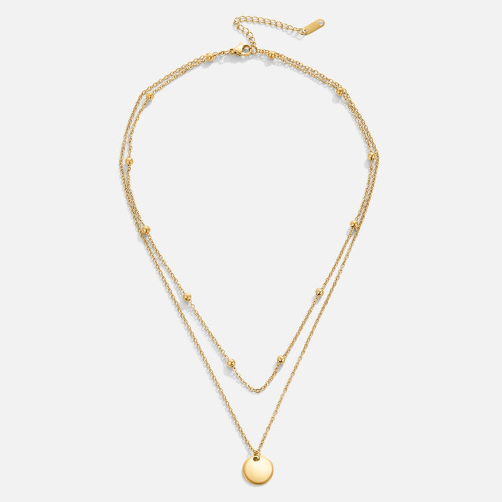 Luxe | Layered Disc Necklace
