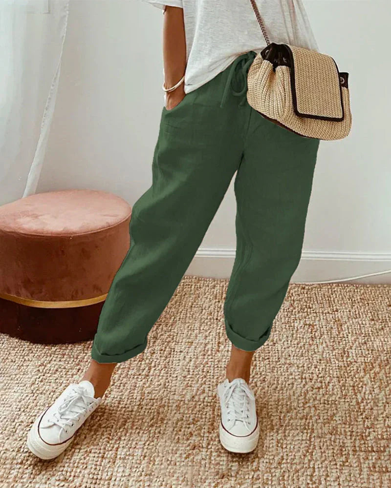 Zara | Breezy Casual Trousers
