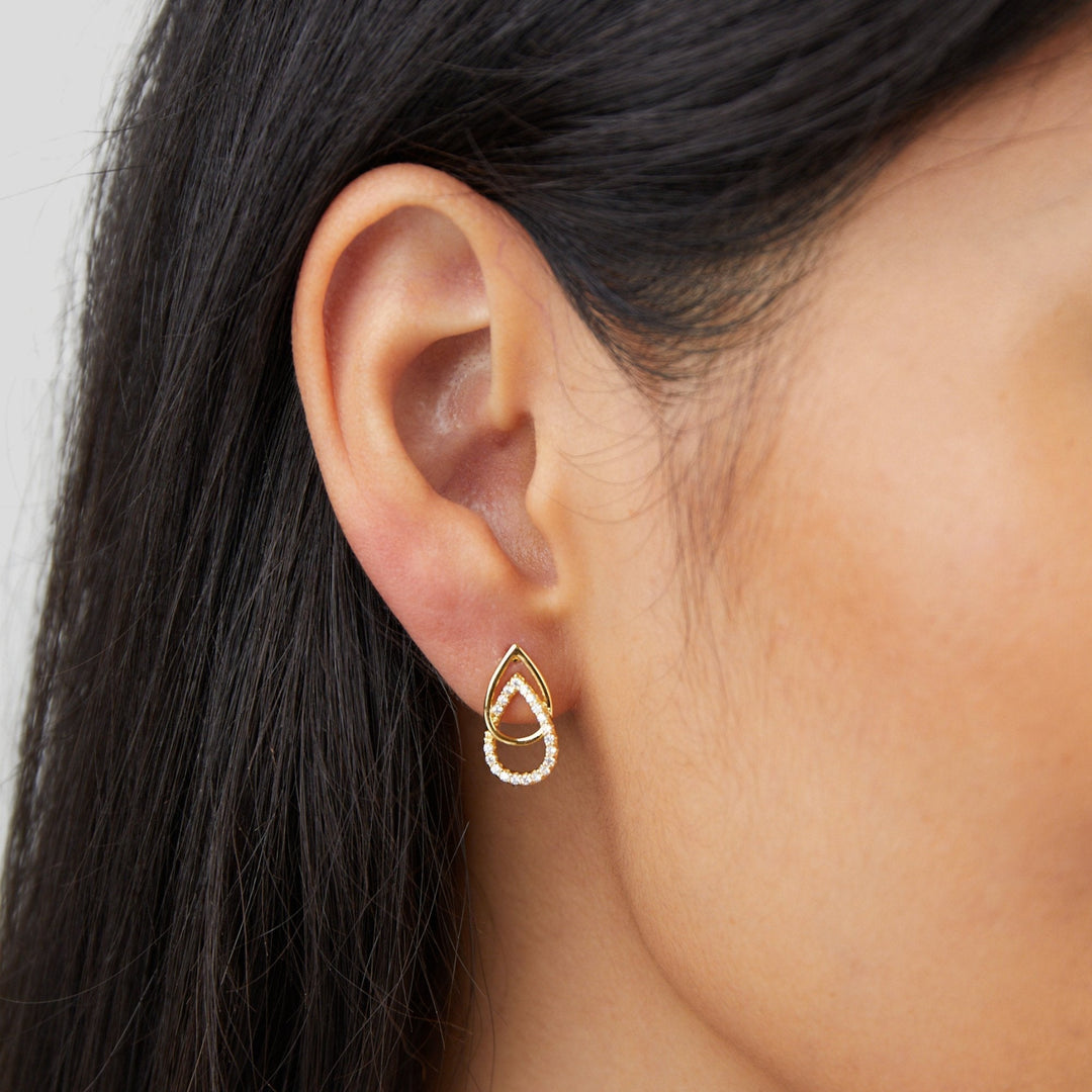 Luna | Elegant Teardrop Earrings
