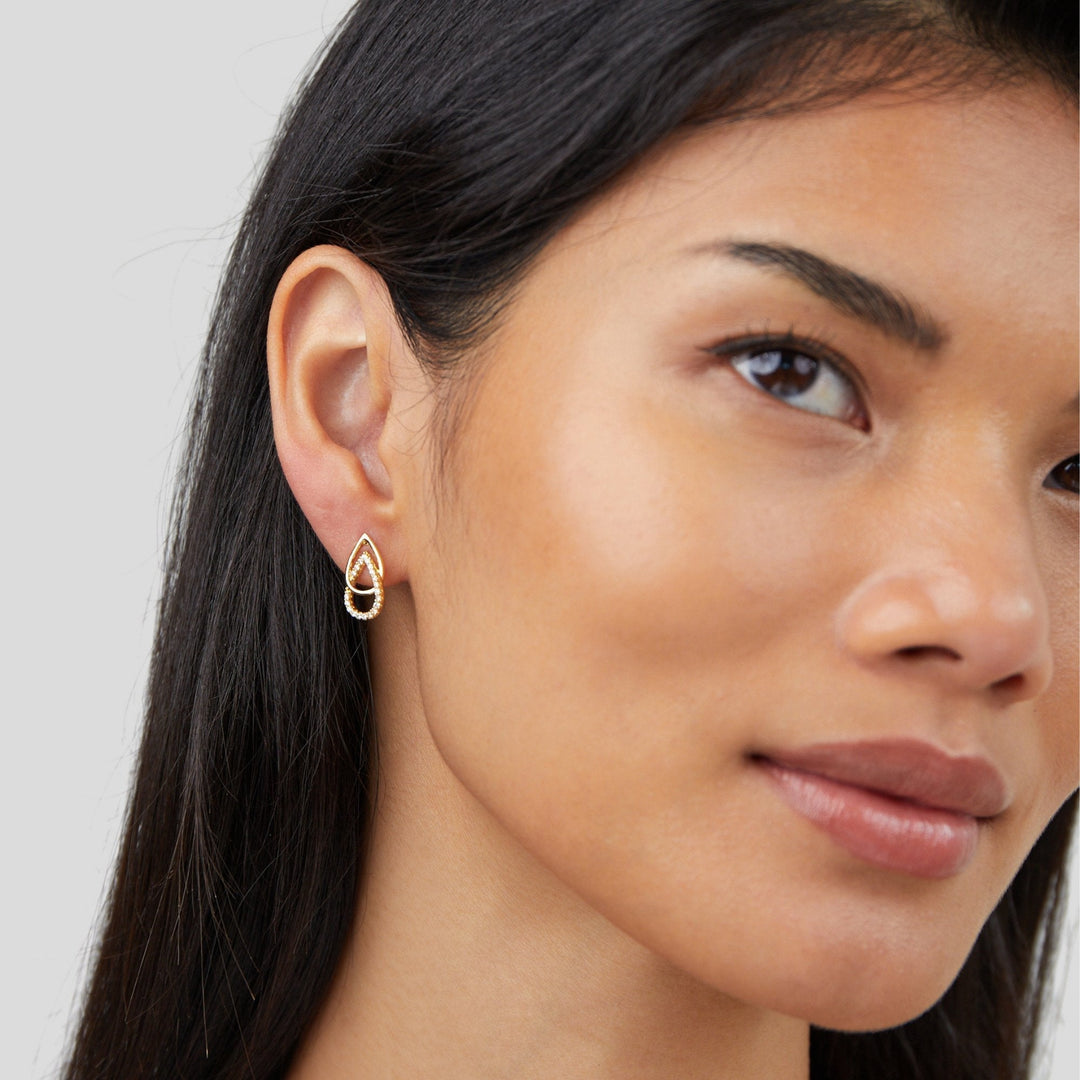 Luna | Elegant Teardrop Earrings