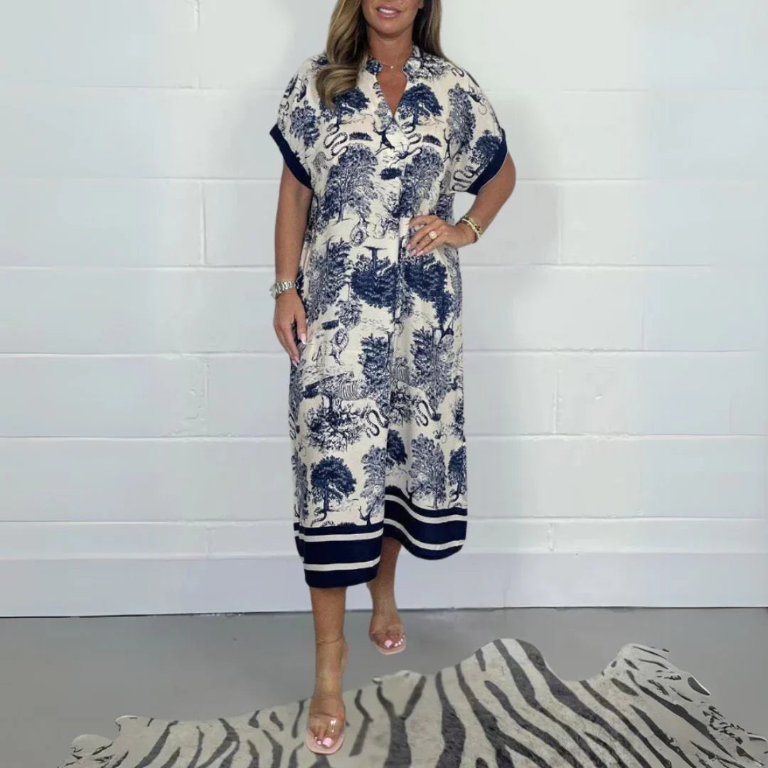 Poppy | Vibrant Floral Print Dress