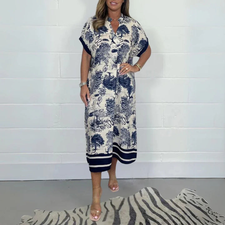 Poppy | Vibrant Floral Print Dress