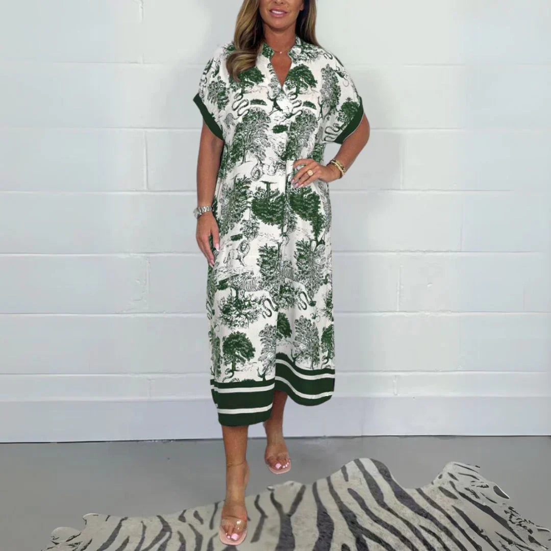 Poppy | Vibrant Floral Print Dress