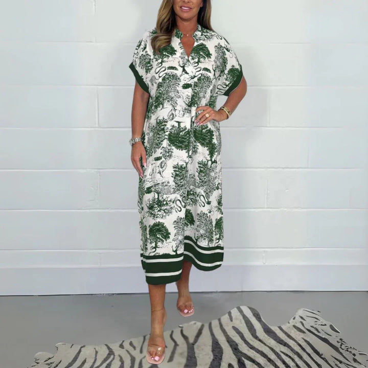 Poppy | Vibrant Floral Print Dress