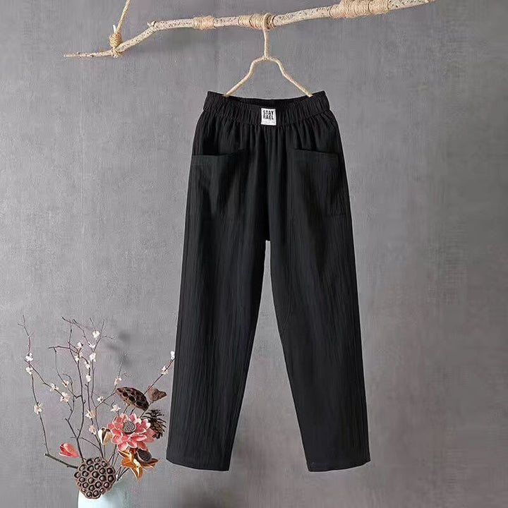 Cleo | Stylish Linen Blend Pants