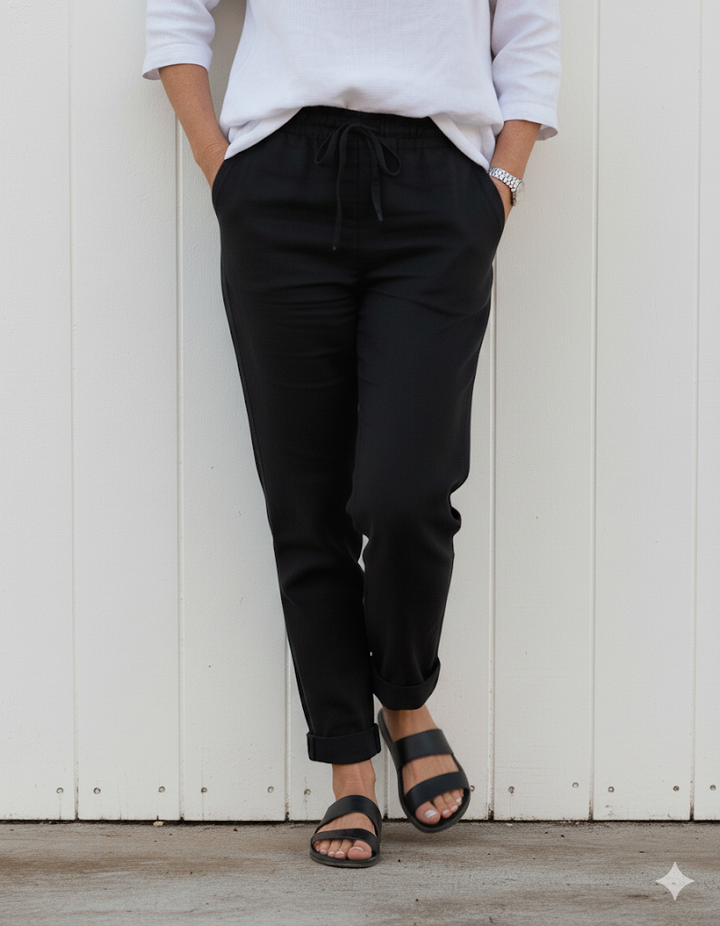 Soleil | Stylish Stretch Trousers