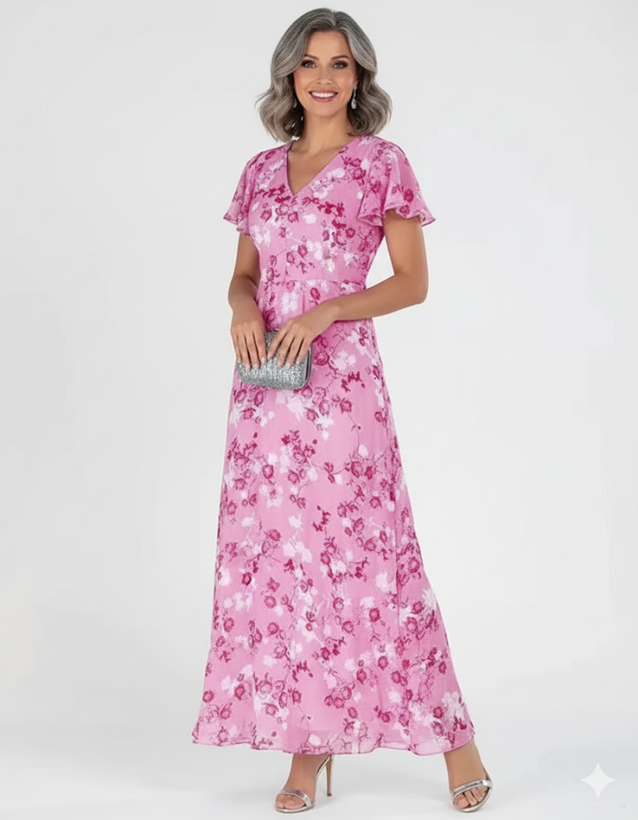 Luna | Delightful Floral Dress