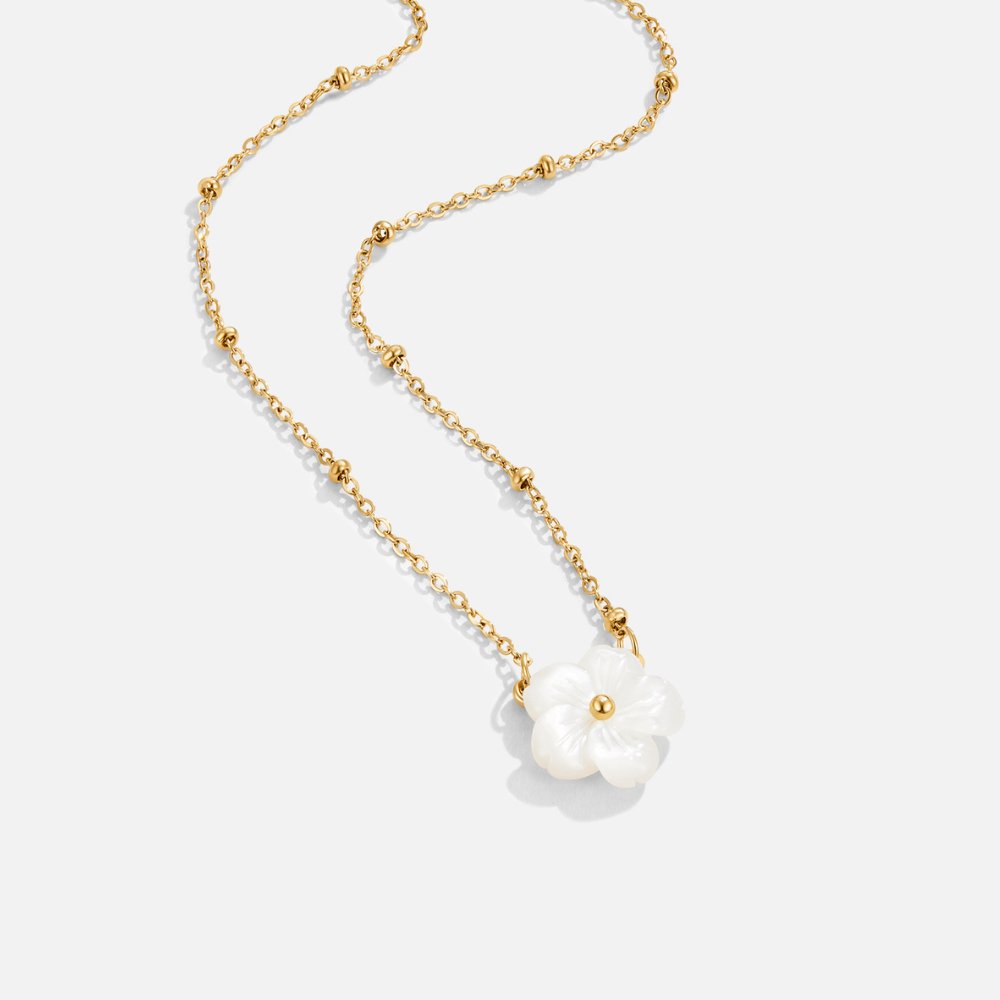 Bloom | Delicate Floral Pendant Necklace
