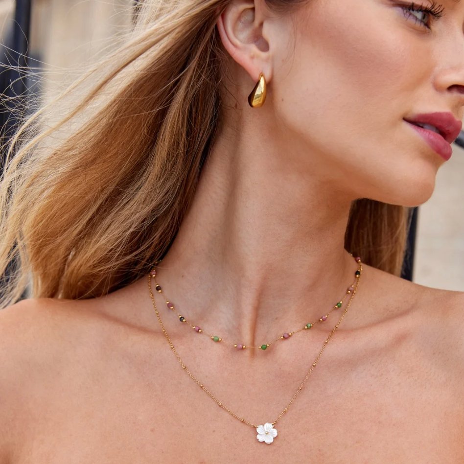 Bloom | Delicate Floral Pendant Necklace