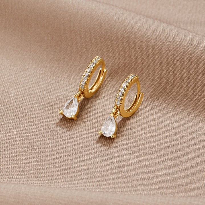 Aurelia | Luxe Crystal Gold Earrings